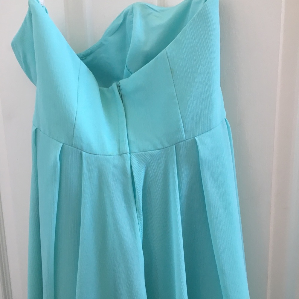 FINAL MARKDOWN David’s bridal strapless cocktail dress 6 - Picture 4 of 5